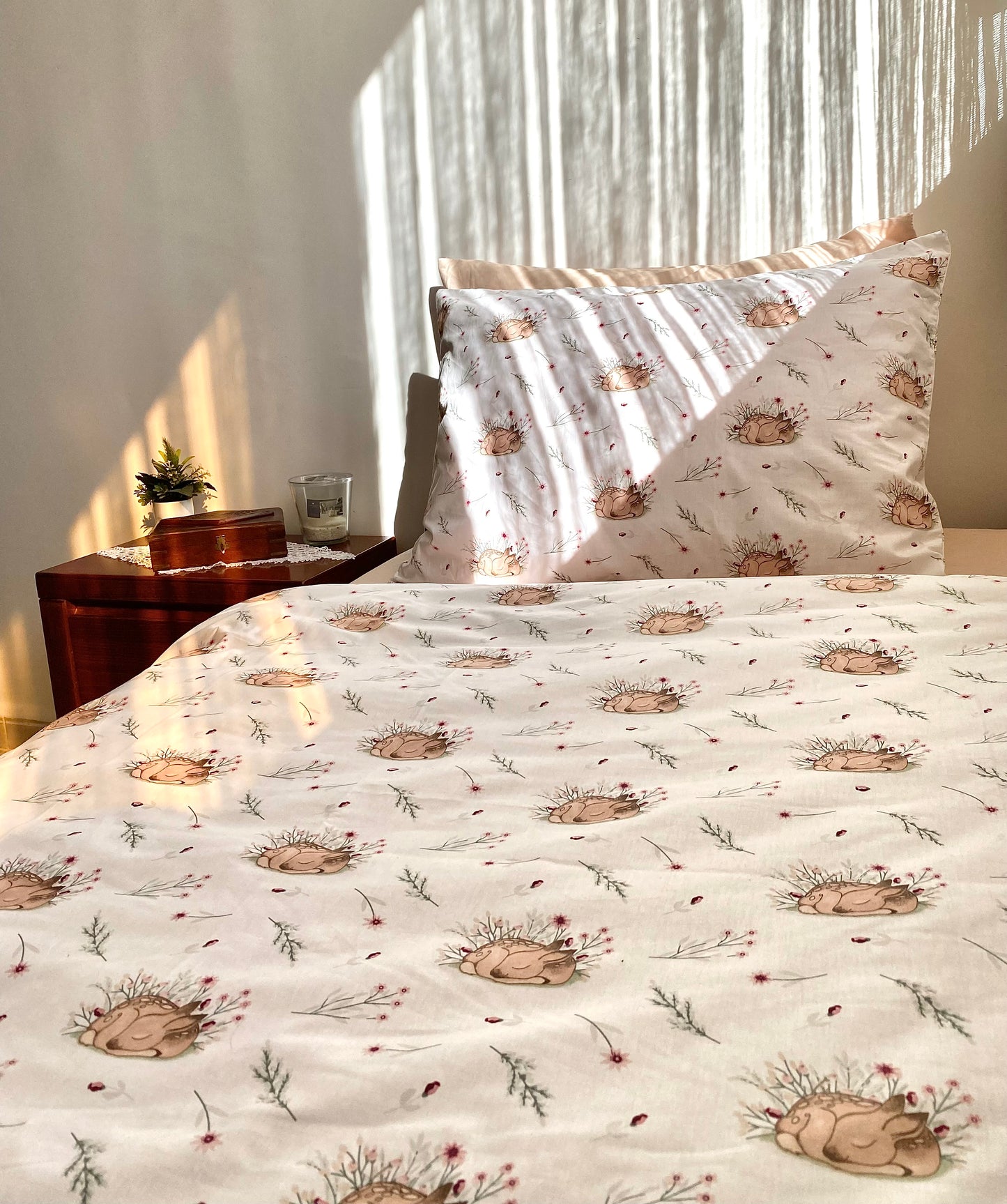 Parure gazelle rose