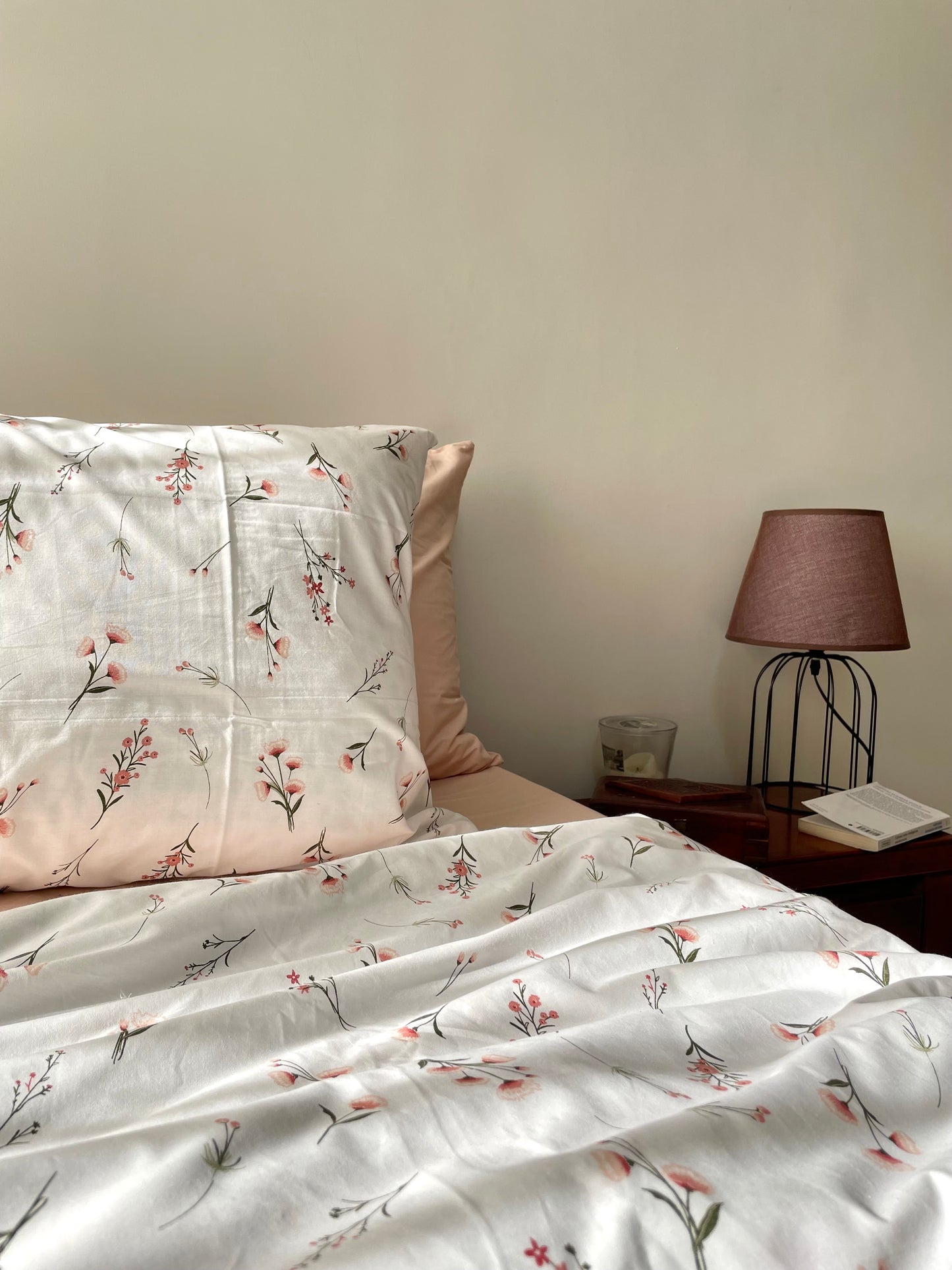 Parure Lys rose
